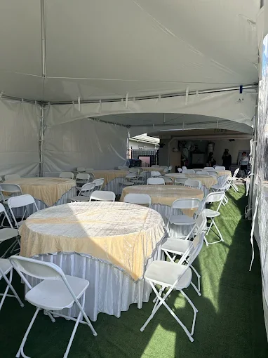 Tables and chair rentals for BC events